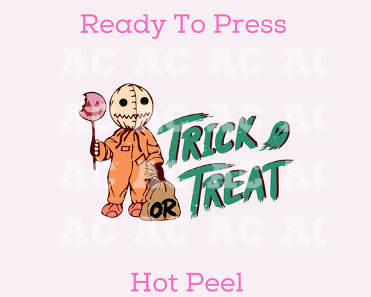 Trick Or Treater Jumpsuit DTF TRANSFER