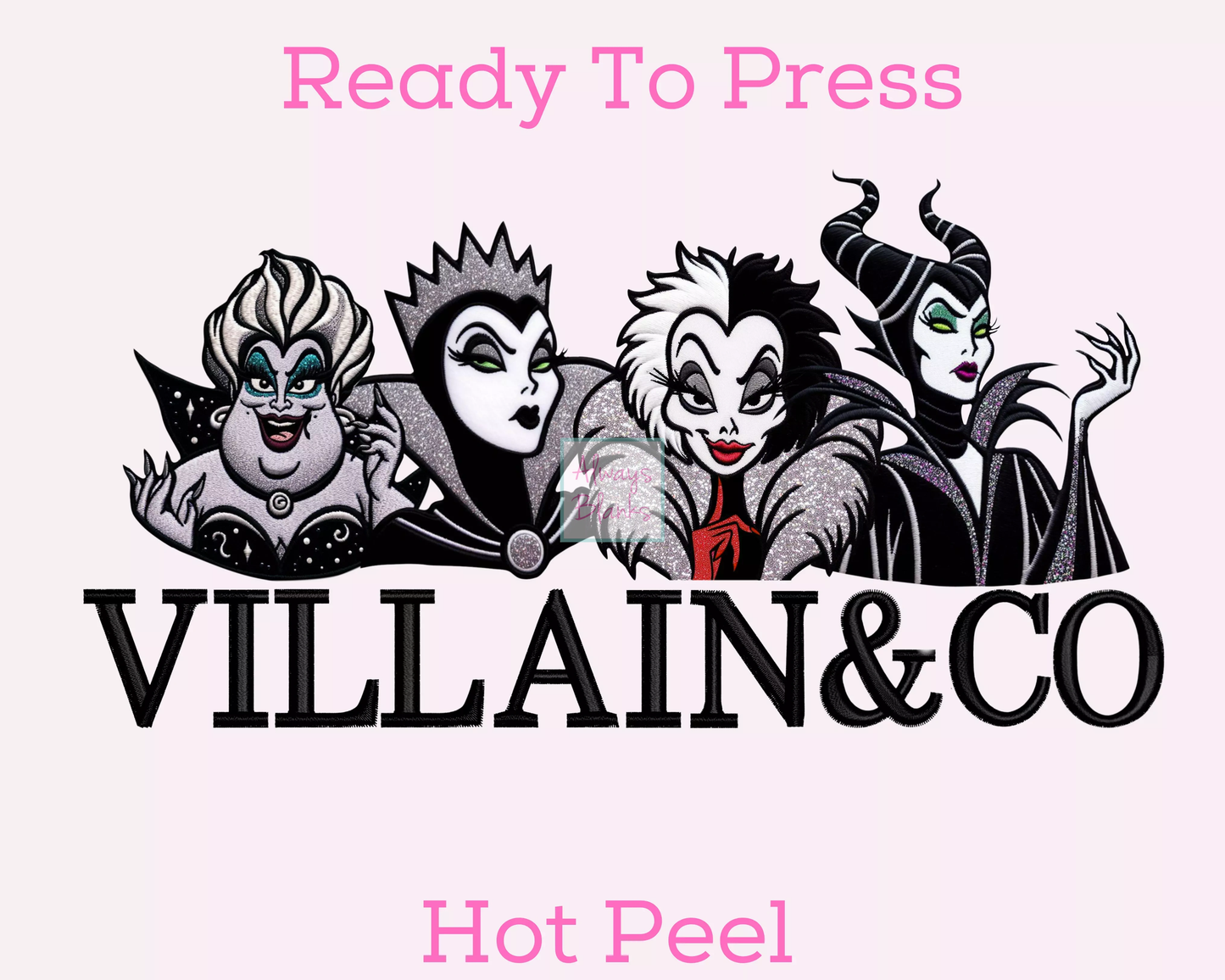 Villains & Co Disney DTF TRANSFER