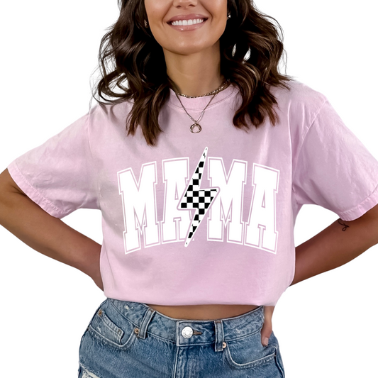 Varsity Mama (White) Mom DTF TRANSFER