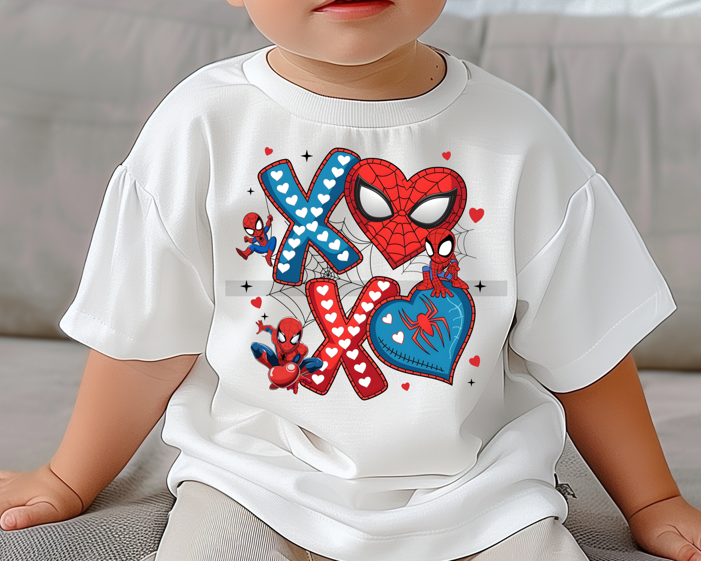 Spider Boy Valentine's Day DTF TRANSFER or UV DTF STICKER