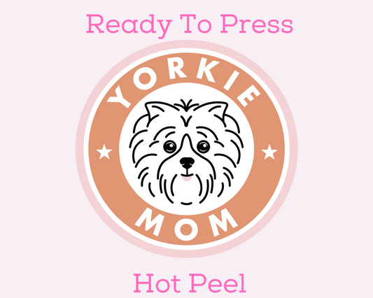 Yorkie Dog Mom DTF TRANSFER