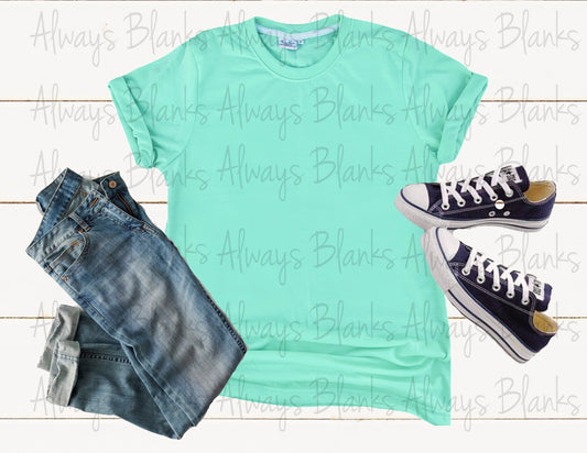 Mockup Adult Mint Shirt