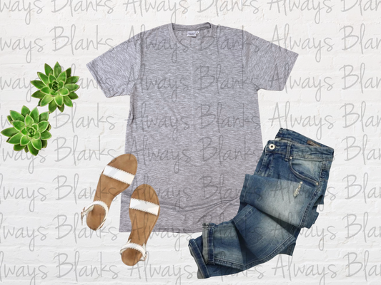 ADULT MOCK UP Grey 100% Short Sleeve Shirt