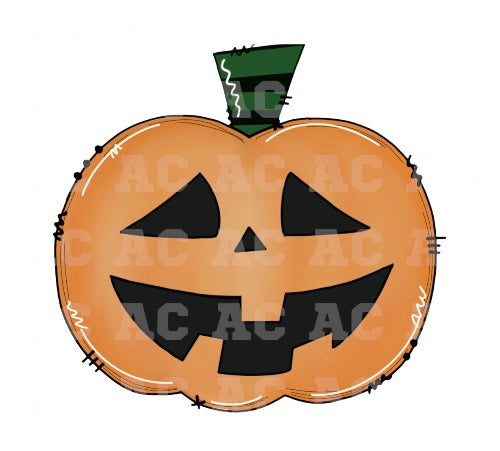 Boy Pumpkin DTF TRANSFER