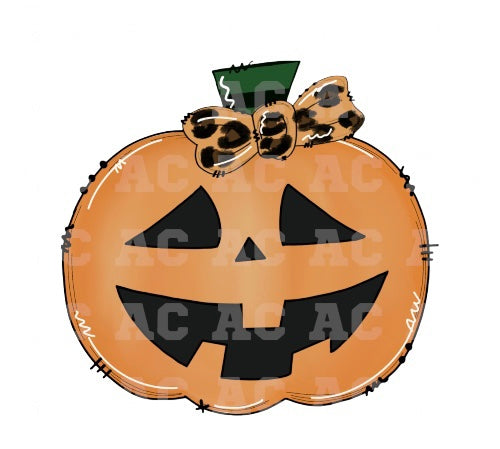 Girl Pumpkin DTF TRANSFER