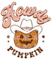 Howdy Pumpkin Cowboy DTF TRANSFER