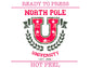 North Pole University DTF TRANSFER