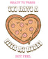 You Have a Pizza My Heart Valentine DTF TRANSFER