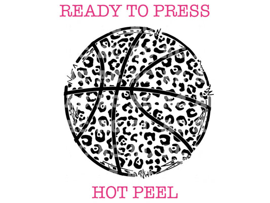 Leopard Basketball DTF TRANSFER