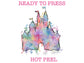 Disney Castle Water Color DTF TRANSFER