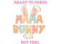 Mama Bunny (Multicolor Pastel) DTF TRANSFER