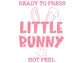 Little Bunny (Pink) DTF TRANSFER