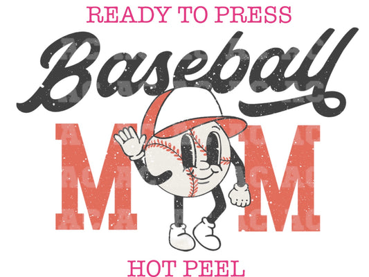 Baseball Mom DTF TRANSFER