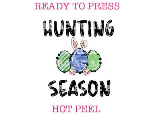 Easter Egg Hunting Season (Boy) Easter DTF TRANSFER