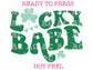 Lucky Babe St. Patrick's Day DTF TRANSFER