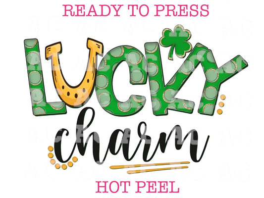 Lucky Charm St. Patrick's Day DTF TRANSFER