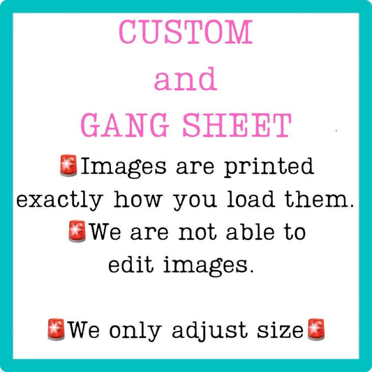 Build Your Custom UV DTF Gang Sheet 11x16 (Must Use A Laptop NOT Your Phone)