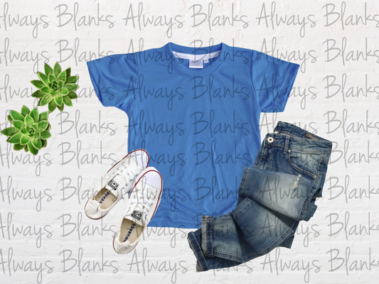 KIDS MOCK UP Ocean 100% Short Sleeve Shirt