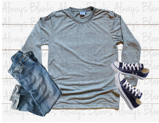 Mockup GREY LONG SLEEVE