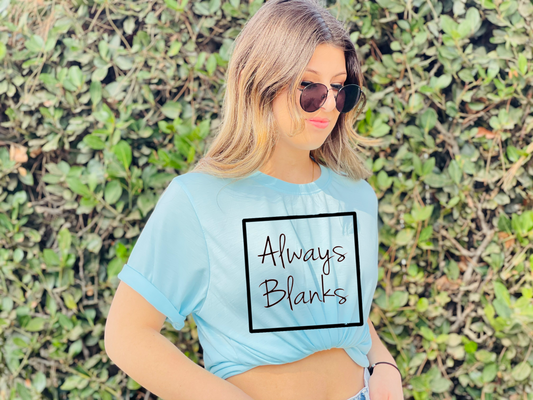 MOCK UP ADULT SKY BLUE SHORT SLEEVE