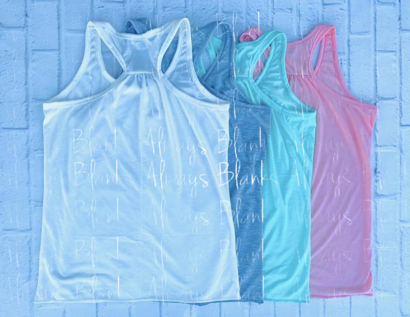 Sublimation Tanks, Polyester, 100 Polyester, Always Blanks, Sublimation Blanks, Color Sublimation Blanks, Colored Sublimation Tank, 100% Polyester
