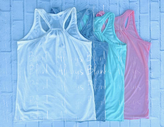 Sublimation Tanks, Polyester, 100 Polyester, Always Blanks, Sublimation Blanks, Color Sublimation Blanks, Colored Sublimation Tank, 100% Polyester