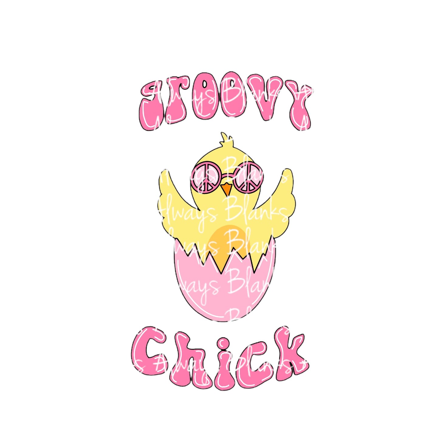 Groovy Chick PNG
