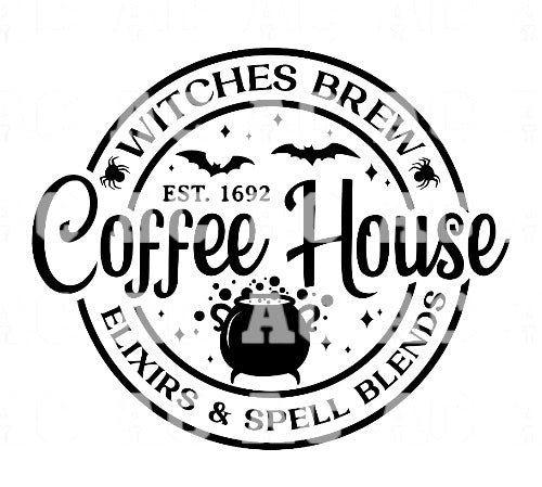 Witches Brew Coffee DTF TRANSFER