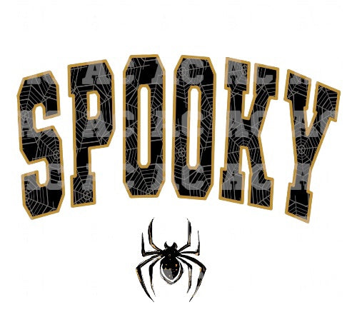 Spooky Spider DTF TRANSFER