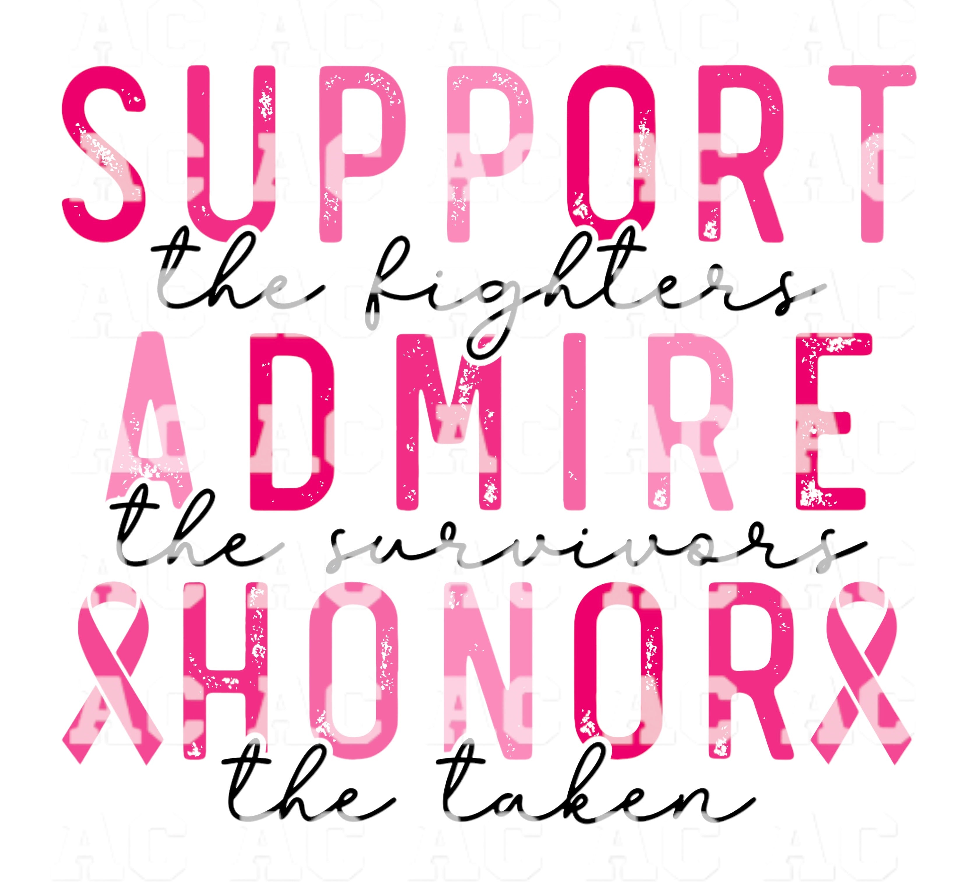 Support Admire Honor DTF TRANSFER AlwaysBlanks