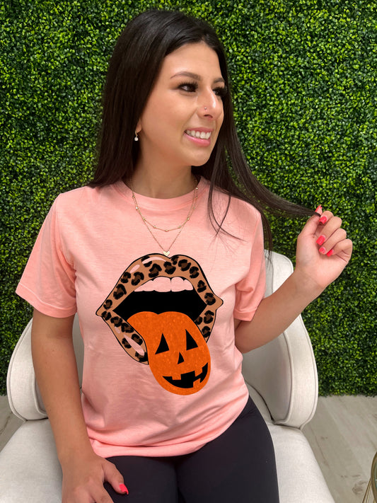 Pumpkin Tongue DTF TRANSFER