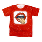 100% POLY BLEACHED STYLE SUBLIMATION KIDS SHORT SLEEVE