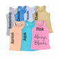 95% POLY ADULT SUBLIMATION RACERBACK TANK TOP