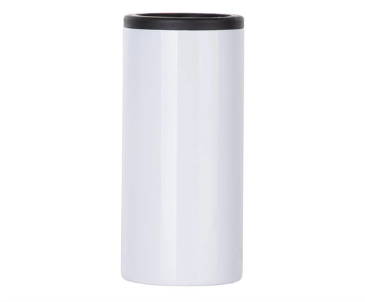 12oz Skinny stainless steel can cooler Sublimation tumbler