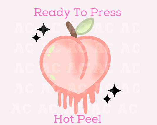 Peachy DTF TRANSFER or UV DTF STICKER